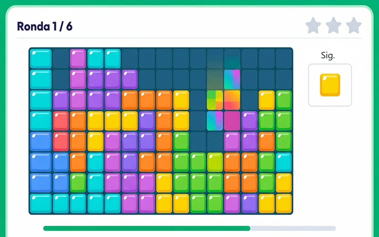 Tetris y Organización Espacial